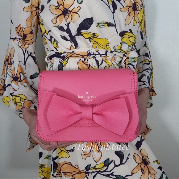 kate spade Handbags - NWT KATE SPADE HANNI VANDERBILT PINK CROSSBODY BAG
